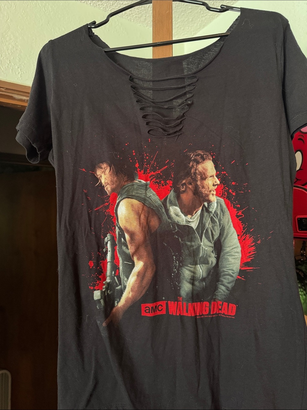 The Walking Dead Black Graphic women’s T-Shirt